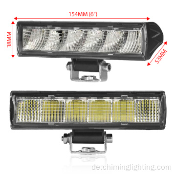 12 V 24 V 18W Hochwasserstrahl Lastwagen Led Light Bar Einreihe LED Bar Offroad Laser LED Light Bar für LKW 4x4 Off -Straßenauto